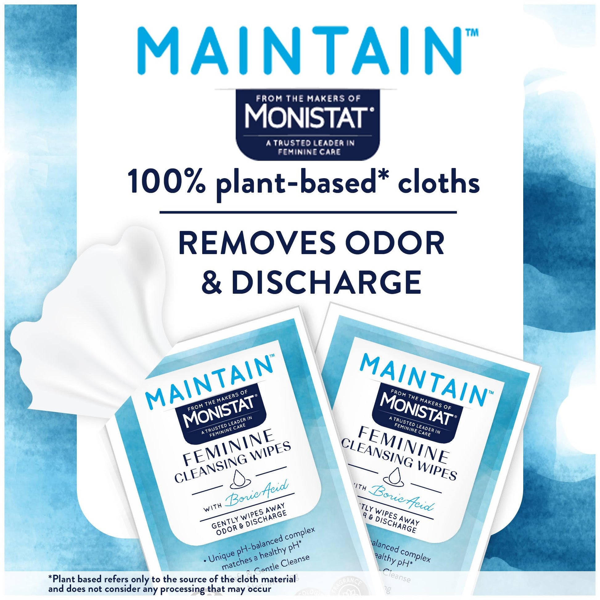 Monistat Maintain Boric Acid Odor Control Kit, 10 Feminine Wipes & 10 Boric Acid Suppositories for Women, Fragrance-Free and Non-Irritating pH Balanced Formulas to Control Vaginal Odor MonistatBuy Supplements Australia