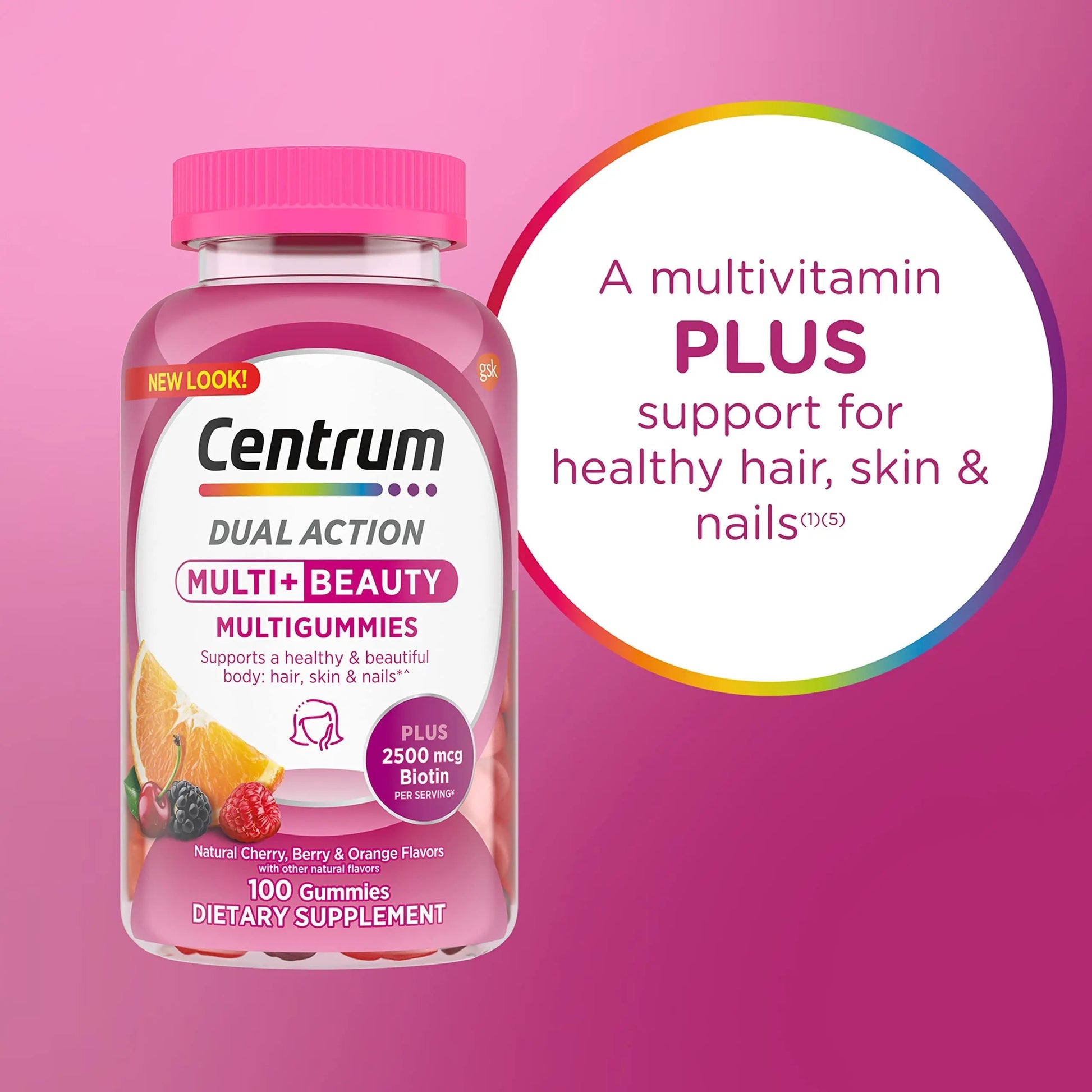 Centrum Multivitamin Gummy, 100 Count (Pack of 1) CentrumBuy Supplements Australia