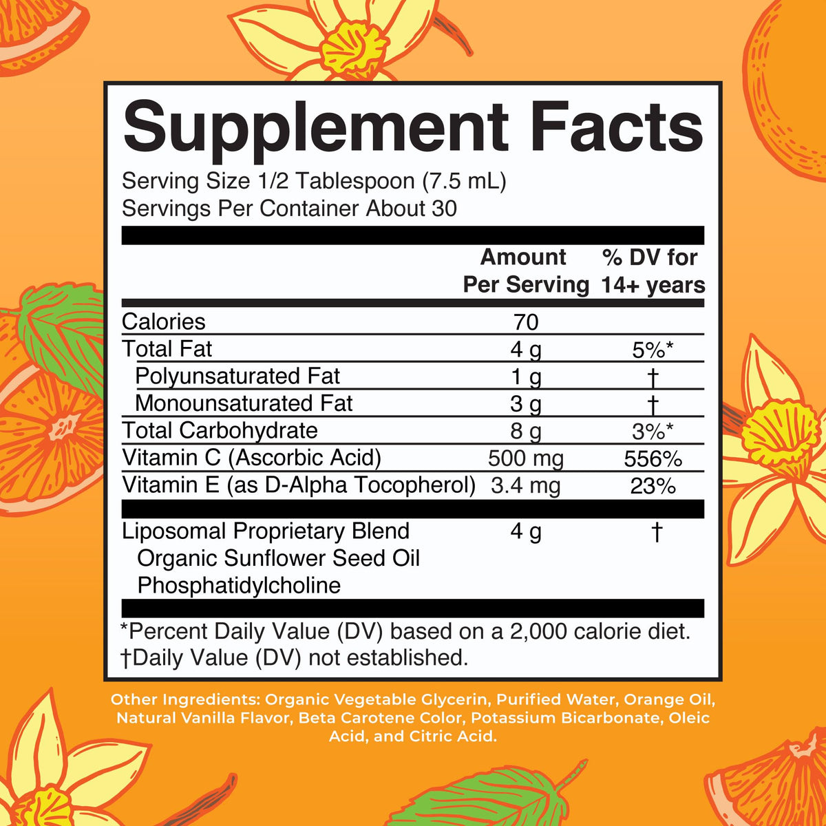 MaryRuth's Megadose Liquid Vitamin C Liposomal | 500 mg Per Serving | Ultra Absorption | Immunity | Antioxidant Support | Collagen Formation | Vegan | Gluten Free | Sugar Free | 7.6 Oz | 30 Servings MARYRUTH'SBuy Supplements Australia