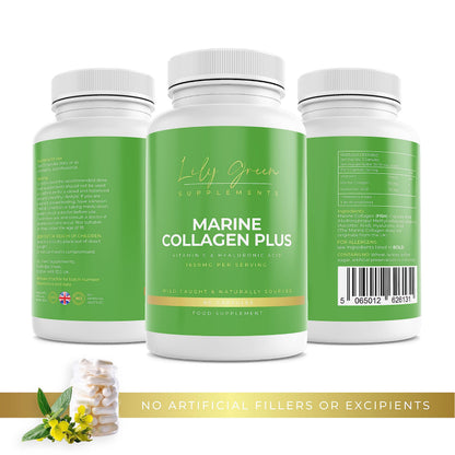 Lily Green | Marine Collagen with Hyaluronic Acid & Vitamin C - 1650mg per Serving Lily Green SupplementsBuy Supplements Australia