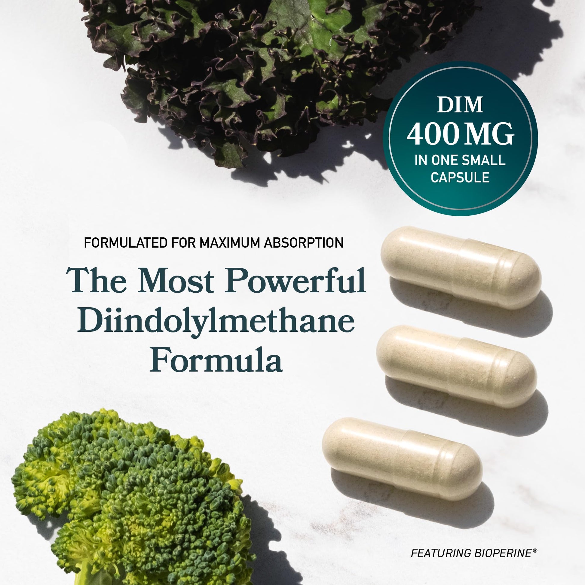 DIM Supplement 400MG Extra Strength | Hormone Balance for Men and Women | Menopause, Acne, Hot Flashes Relief, Prostate Support & Antioxidant Support | Soy-Free, Gluten-Free | SMNutrition | 90 Ct. SMNutritionBuy Supplements Australia