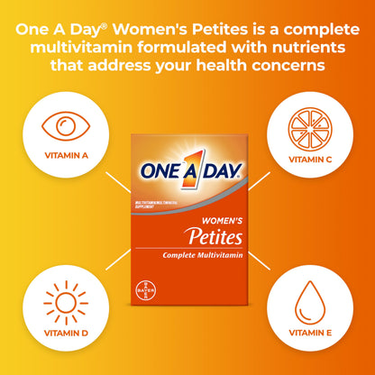 One A Day Women’s Petites Multivitamin,Supplement with Vitamin A, C, D, E and Zinc for Immune Health Support, B Vitamins, Biotin, Folate (as folic acid) & more,Tablet, 160 count ONE A DAYBuy Supplements Australia