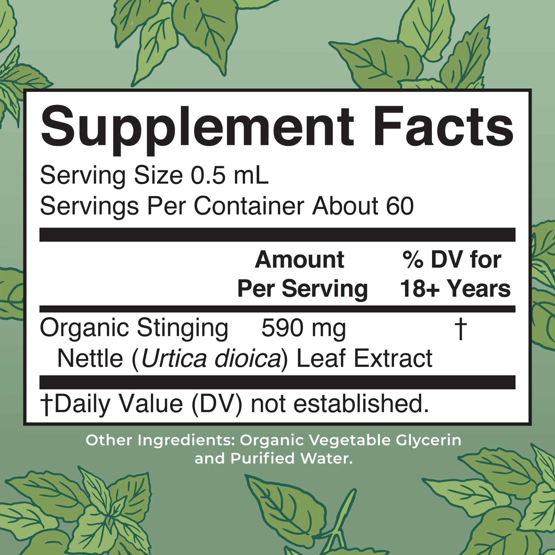 MaryRuth Organics Stinging Nettle Leaf Extract | Detox Supplement Herbal Drops | USDA Organic | Vegan | Non-GMO | Gluten Free | 1 Fluid Oz MARYRUTH'SBuy Supplements Australia