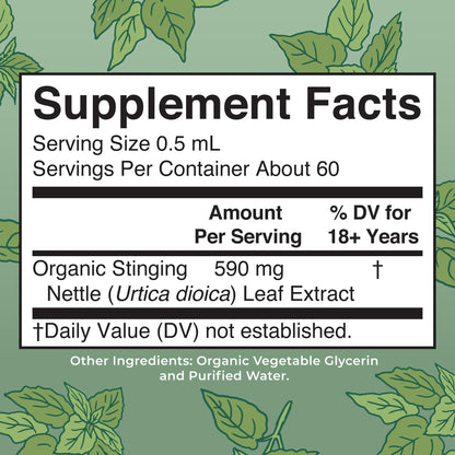 MaryRuth Organics Stinging Nettle Leaf Extract | Detox Supplement Herbal Drops | USDA Organic | Vegan | Non-GMO | Gluten Free | 1 Fluid Oz MARYRUTH'SBuy Supplements Australia