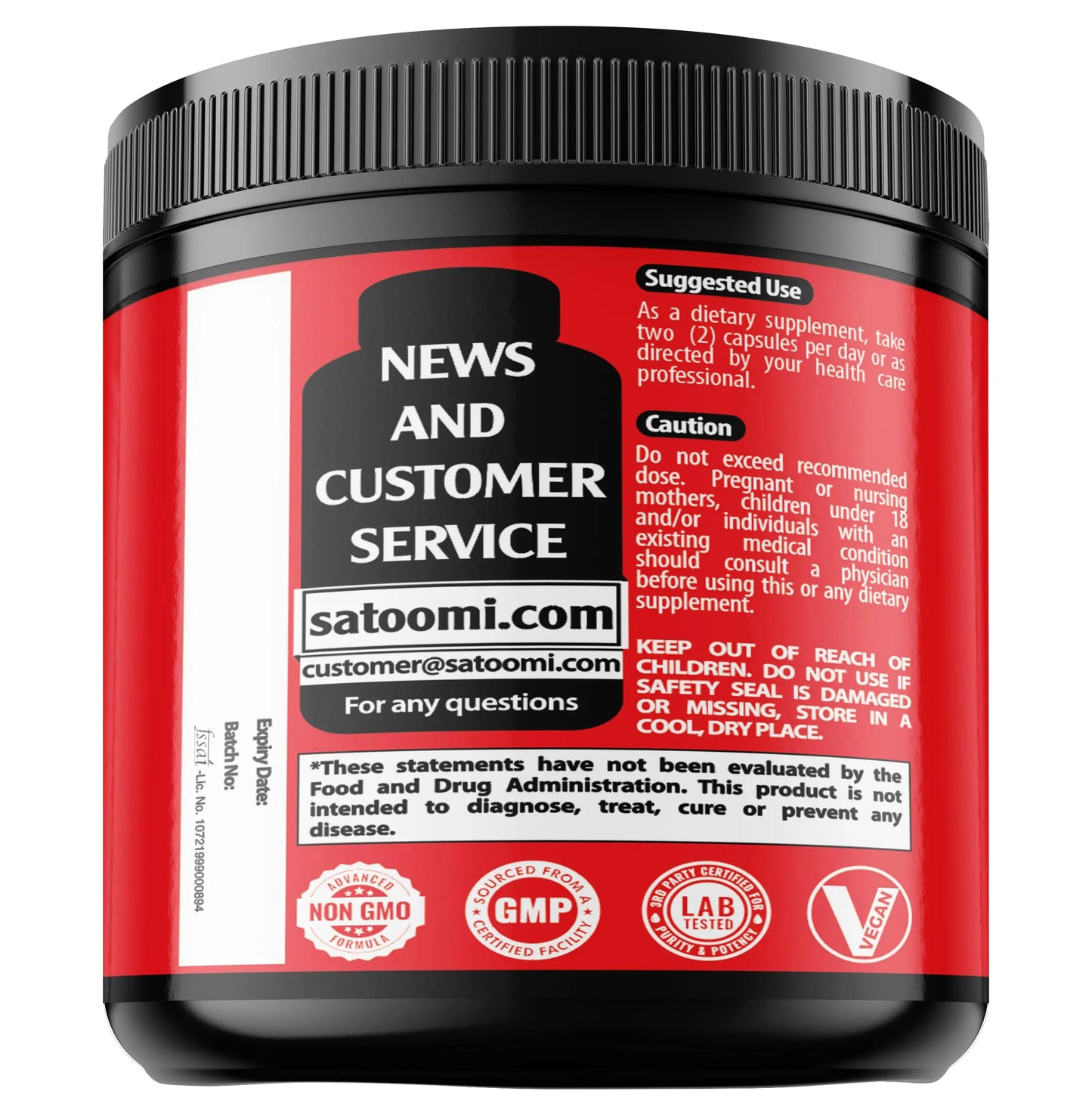 NMNH (Dihydronicotinamide Mononucleotide) -NMN Supplement Alternative - 1000mg per Serving NAD Supplement to Support NAD - 60 Capsules - 30 Days Supply SatoomiBuy Supplements Australia