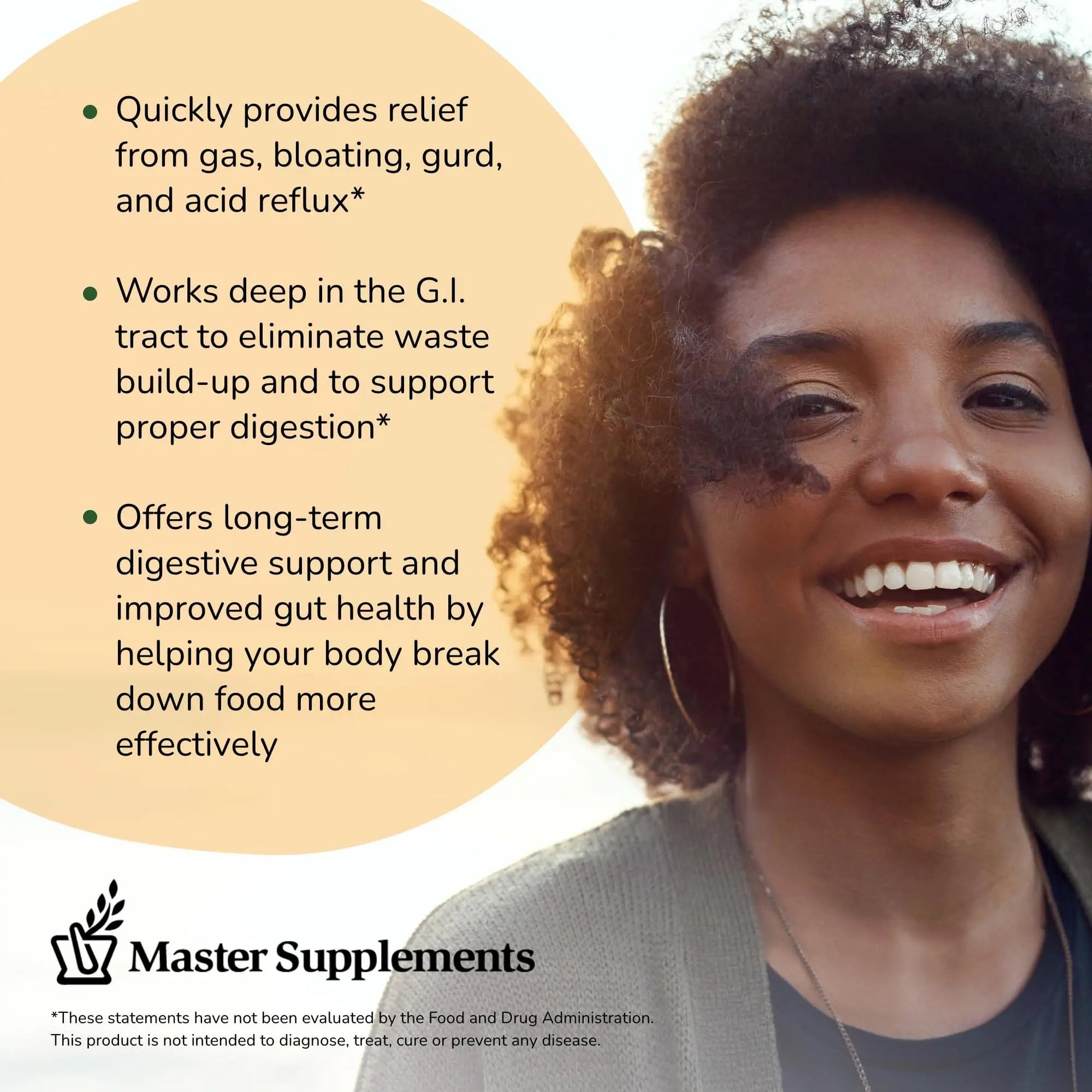 Master Supplements Enzalase - 50 Capsules, Pack of 3 - Probiotic Compatible Enzymes - Provides Digestive Boost + Gas & Bloating Relief - Gluten Free - 150 Total Servings ENZALASE buy supplements Au