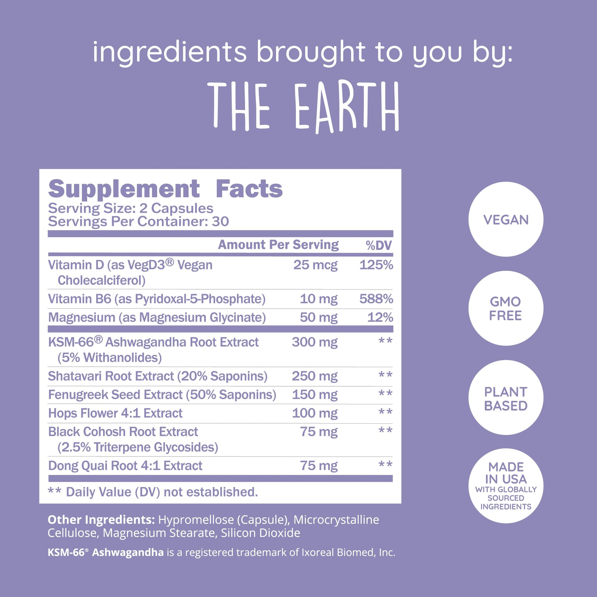 Perimenopause Supplements for Women | Hot Flash, Night Sweat, Mood & Sleep Support | Vegan Hormone Balance Capsules with KSM-66 Ashwagandha, Shatavari & Black Cohosh | Estrogen-Free, 60ct Happy Healthy HippieBuy Supplements Australia