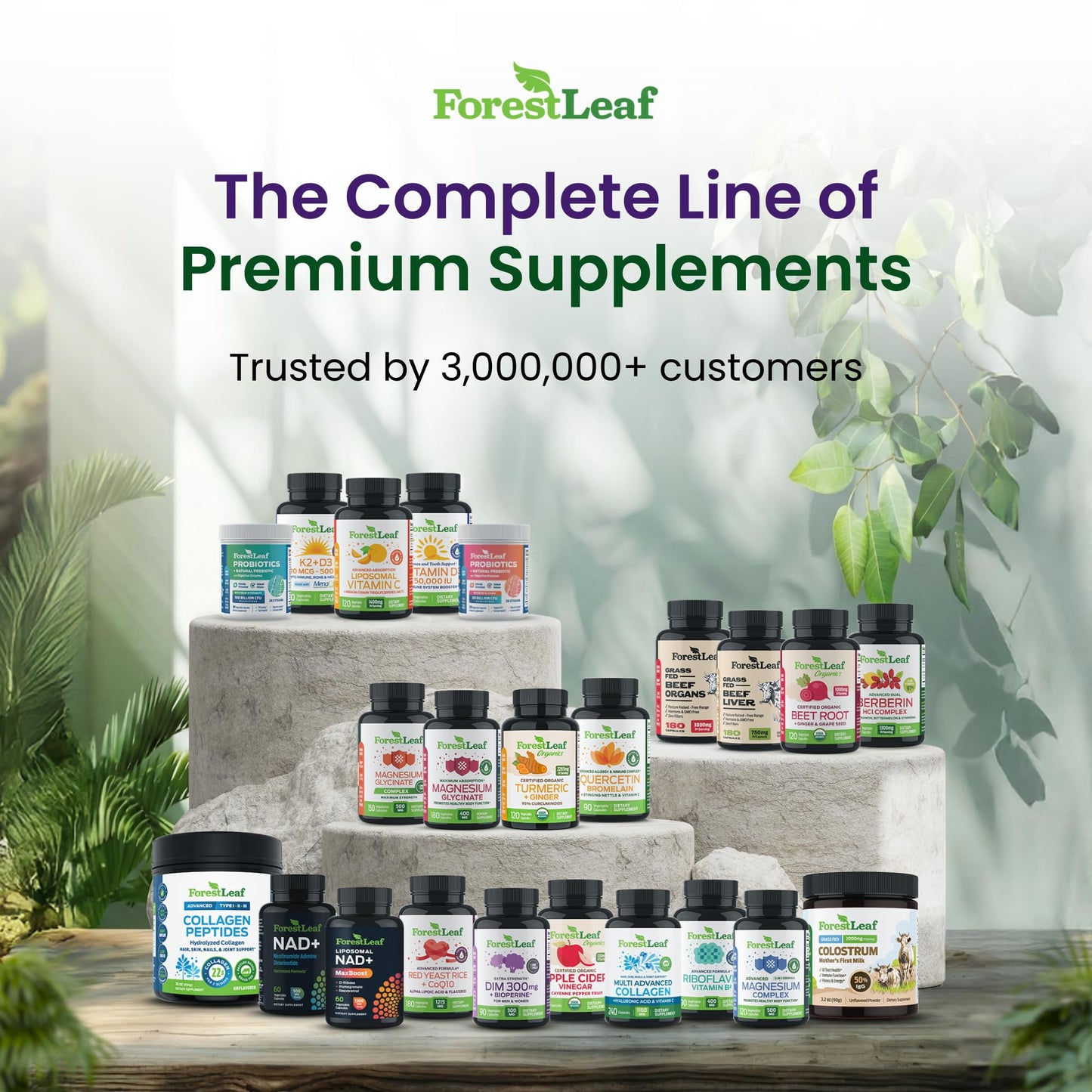 ForestLeaf DIM Supplement - 300mg DIM Estrogen Supplement for Women/Men - Diindolylmethane with BioPerine Black Pepper - Support for Detox, Metabolism, Hormone Balance & Menopause - 90 Caps ForestLeafBuy Supplements Australia