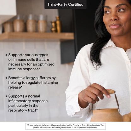THORNE - Quercetin Phytosome - Exclusive Phytosome Complex for Immune Health, Respiratory Support & Seasonal Allergy Relief* - 60 Servings THORNEBuy Supplements Australia