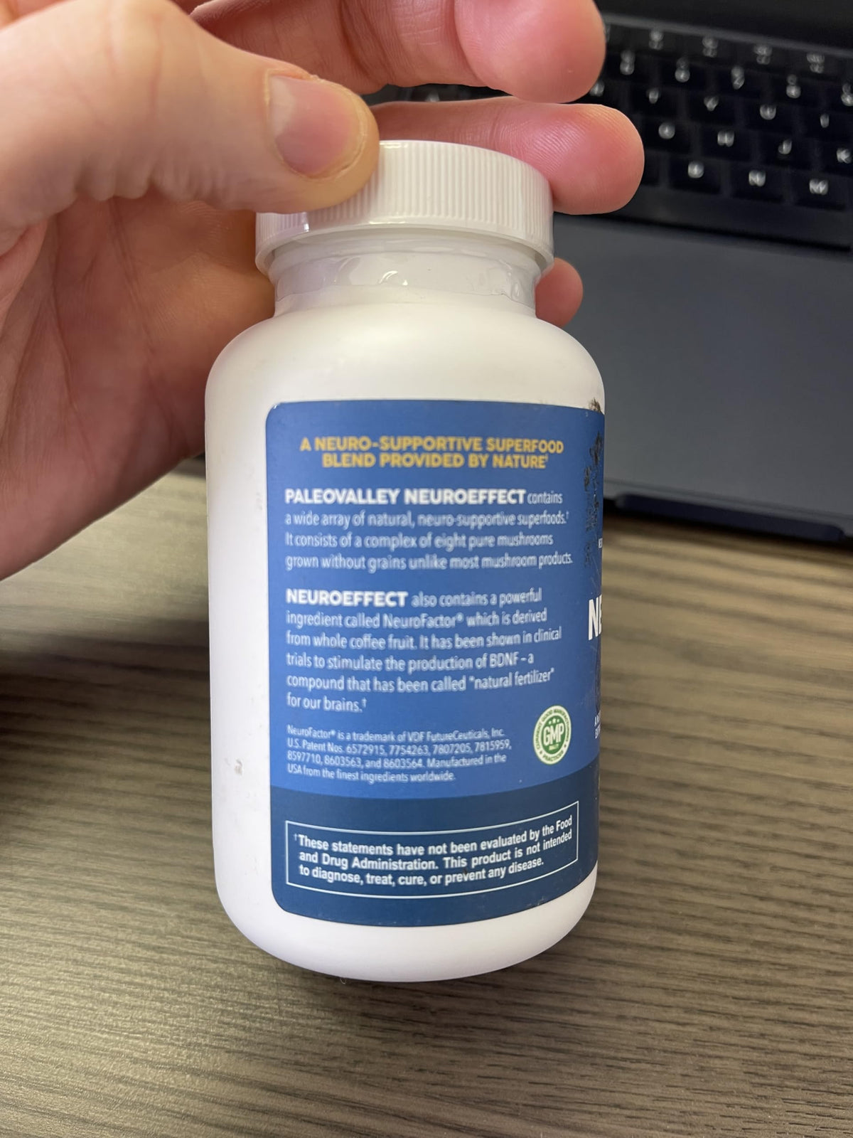 Paleovalley NeuroEffect - Neuro Mushroom Coffee Nutritional Supplement for Focus, Memory, and Energy Support - 28-Day Supply - 8 Full Spectrum Mushroom and Whole Coffee Fruit Extracts PaleovalleyBuy Supplements Australia