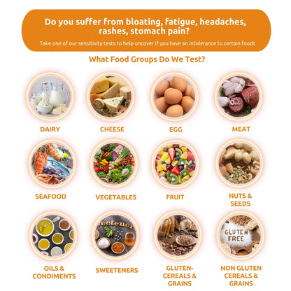 Simply Sensitivity Checks 900+ Items Food Sensitivity Test Kit for Adults – Foods & Non-Foods, Including Lactose, Gluten, Vitamins, Minerals, Gut Health & More – at-Home Food Intolerance Test Kit Simply Sensitivity ChecksBuy Supplements Australia