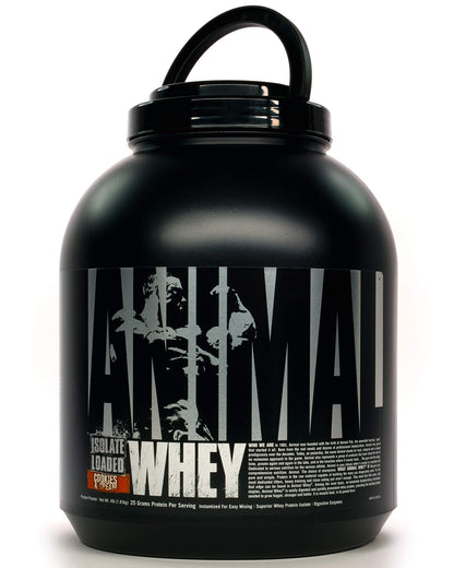 Animal Whey Isolate Protein Powder, Loaded for Post Workout and Recovery & Optimum AnimalBuy Supplements Australia