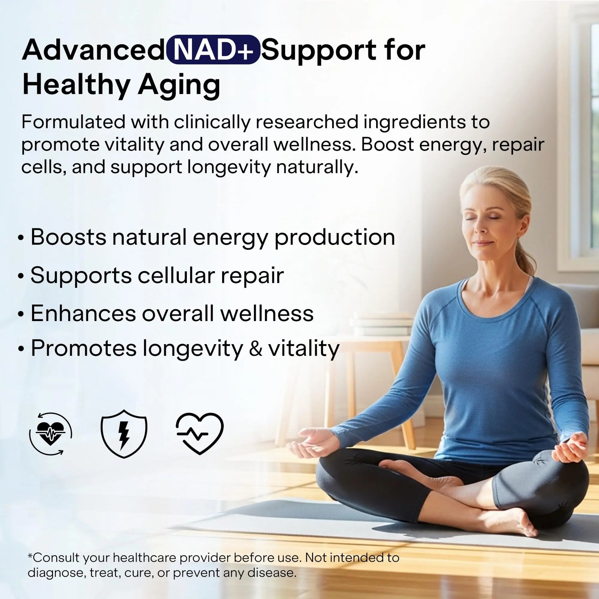 Liposomal NAD+ Supplement with Resveratrol - Nicotinamide Riboside 1000 Mg - NAD Supplements for Women & Men - NMN Supplement Alternative - Advanced NAD Resveratrol for Cellular Energy - 120 Capsules PharmlitaliaBuy Supplements Australia