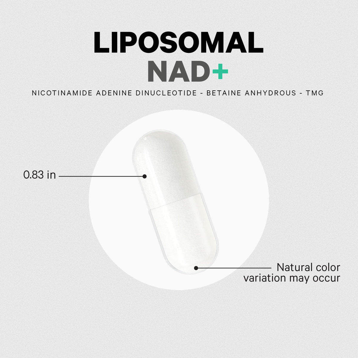Codeage Liposomal NAD+ Supplement - NAD Nicotinamide Adenine Dinucleotide Coenzyme Pills - 500 mg NAD+ Per Serving & Betaine Anhydrous - Liposomal Delivery - Vegan, Non-GMO, Gluten-Free - 60 Capsules CodeageBuy Supplements Australia