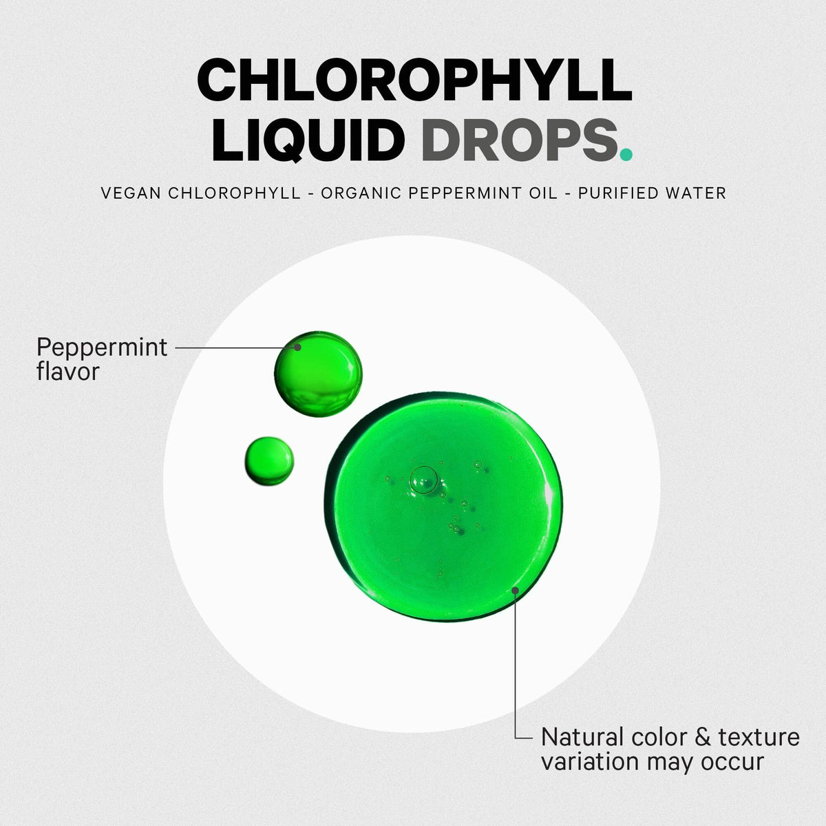 Codeage Chlorophyll Liquid Drops Supplement - Vegan Chlorophyll 50 mg per Serving, Organic Peppermint Flavor Clorofila Drink - Non-GMO, Gluten-Free, Vegan - 2 fl oz CodeageBuy Supplements Australia