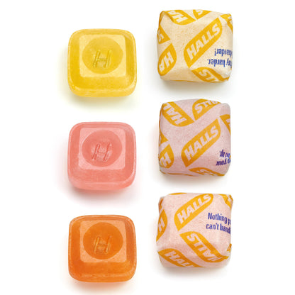 HALLS Defense Assorted Citrus Vitamin C Drops, 20 Sticks of 9 Drops (180 Total Drops) HALLS buy supplements Au