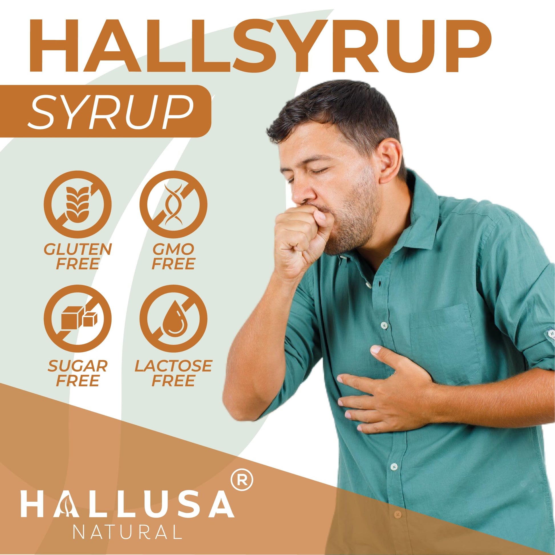 HallSyrup Herbal Supplement for Adults 4 oz – Natural Blend with Turmeric Extract 95%, Fresh Ginger Root, Pure Honey & Aloe Vera – Supports Throat Comfort, Seasonal Wellness & Everyday Vitality Hallusa Natural buy supplements Au