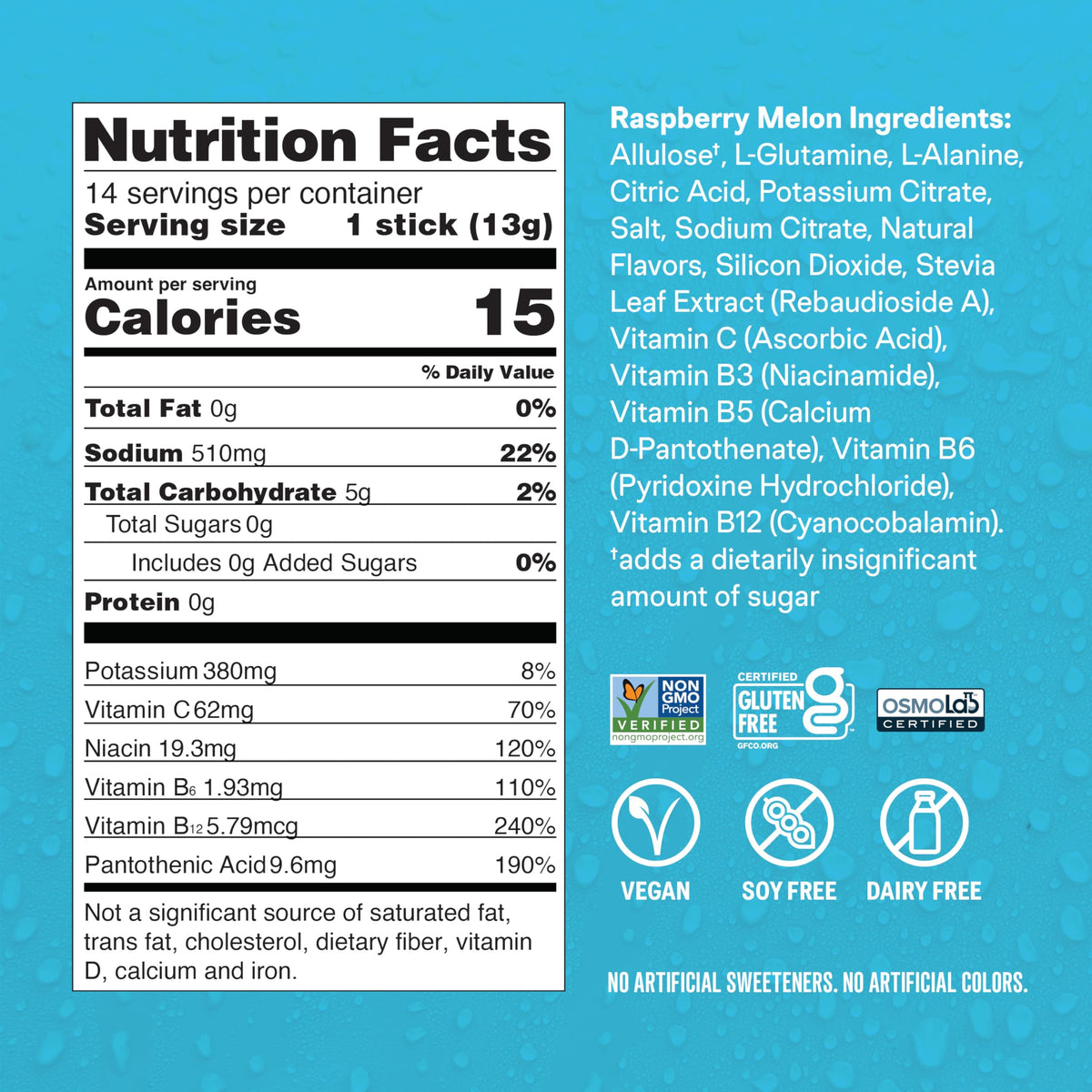 Liquid I.V.® Hydration Multiplier Sugar-Free - Raspberry Melon | Electrolyte Powder Drink Mix | 3 Pack (42 Servings) Liquid I.V.Buy Supplements Australia