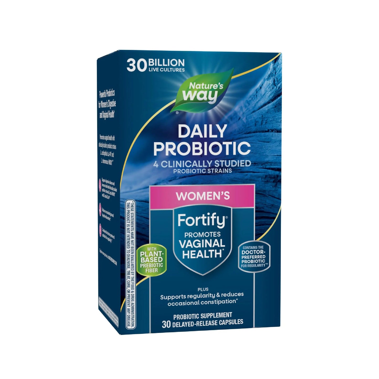Nature’s Way Fortify Women’s Probiotic, 30 Billion Live Cultures, 11 Strains, Prebiotic, 30 Capsules Nature's WayBuy Supplements Australia