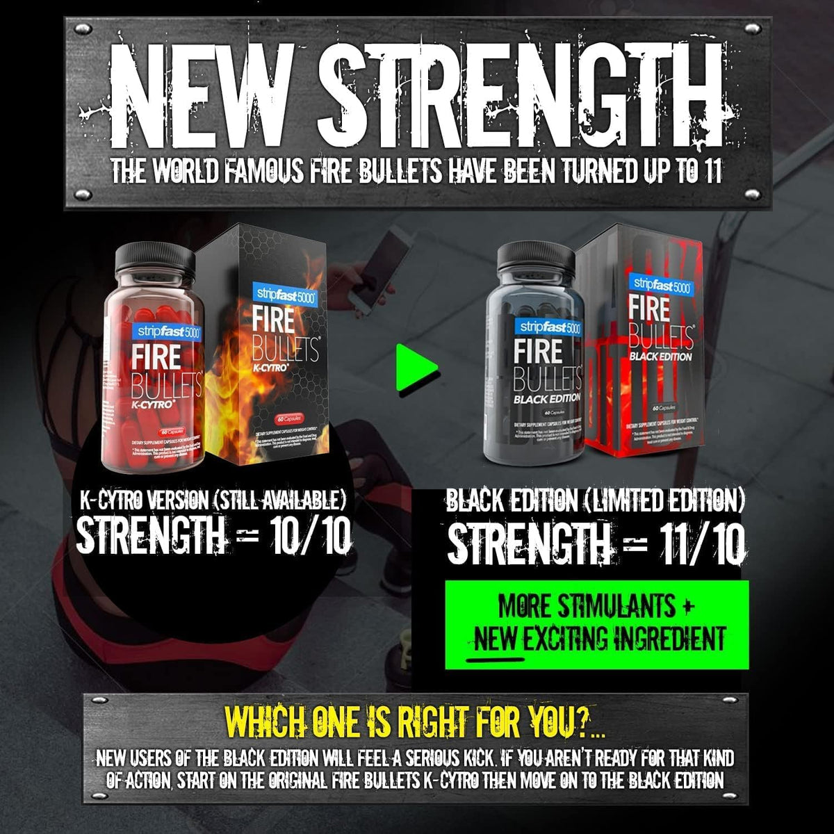 stripfast5000 Fire Bullets Max Strength Black Edition for Women and Men stripfast5000Buy Supplements Australia