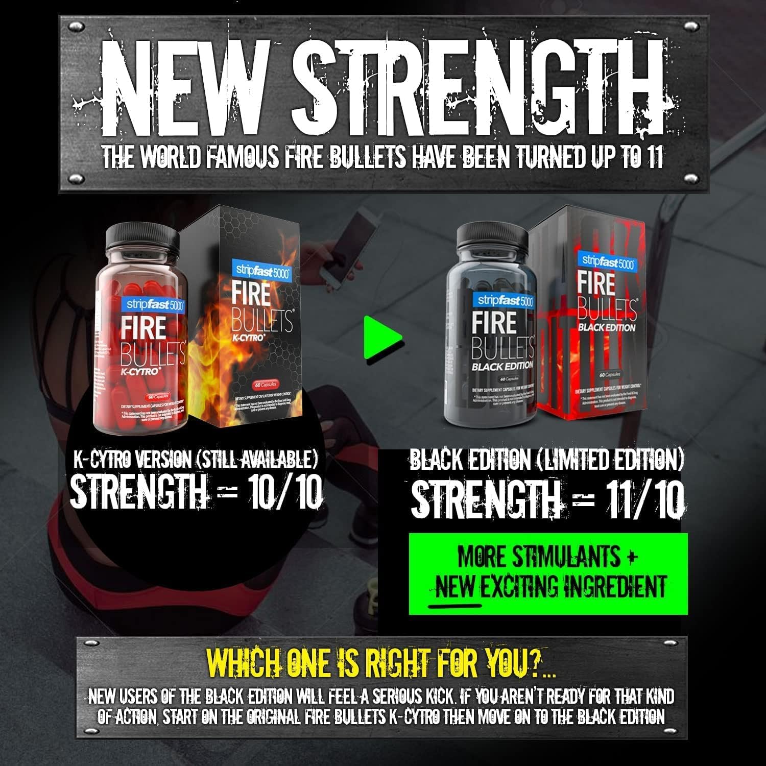 stripfast5000 Fire Bullets Max Strength Black Edition for Women and Men stripfast5000Buy Supplements Australia