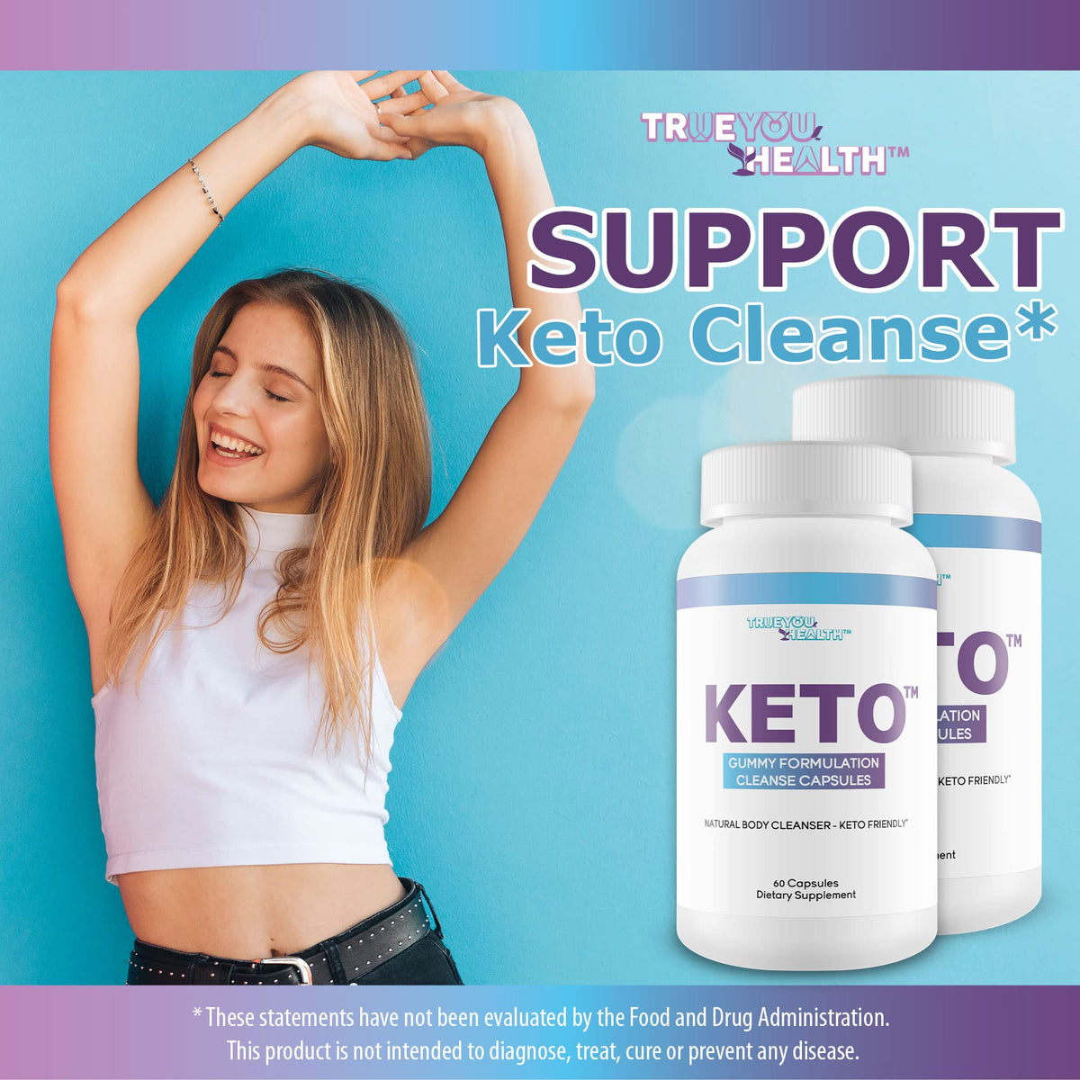 Keto Gummy Formulation Cleanse Capsules - Aid Cleansing & Detoxification - Help Flush GenericBuy Supplements Australia