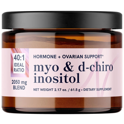 Myo-Inositol & D-Chiro Inositol Powder | Hormone Balance for Women | Ideal 40:1 Ratio | Myo 2000mg, D Chiro 50mg | Regulate Menstrual Cycle and Support Ovarian Health | 30 Servings, 2.17 oz. SMNutritionBuy Supplements Australia