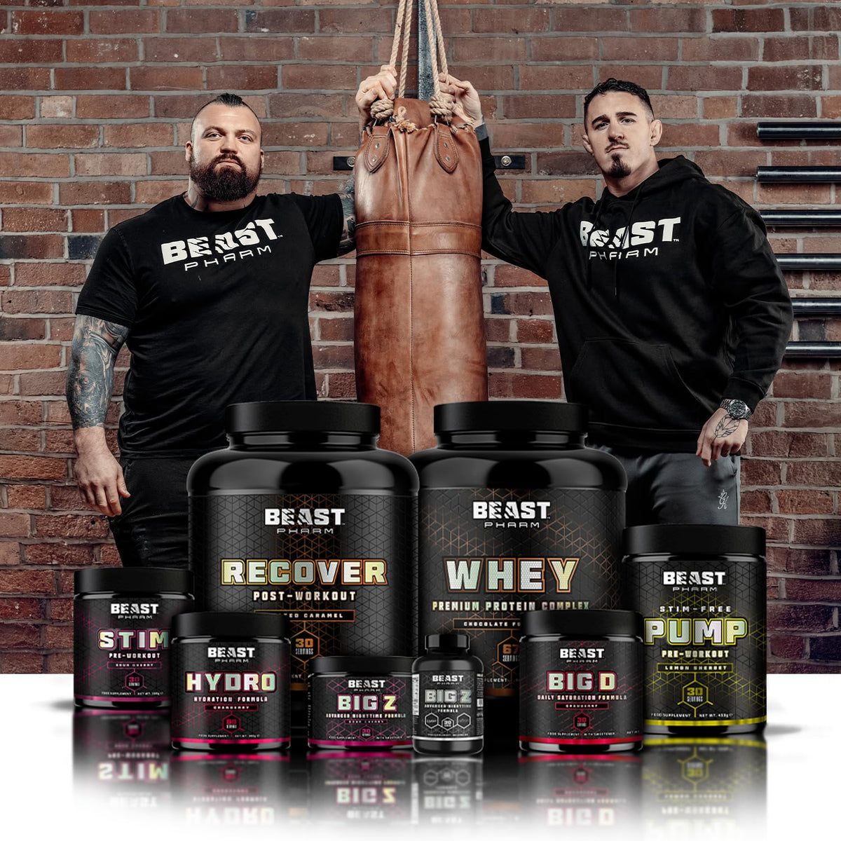 Beast Pharm | WHEY Protein Powder | 2.01kg/67 Servings | Vanilla Ice Cream Beast PharmBuy Supplements Australia