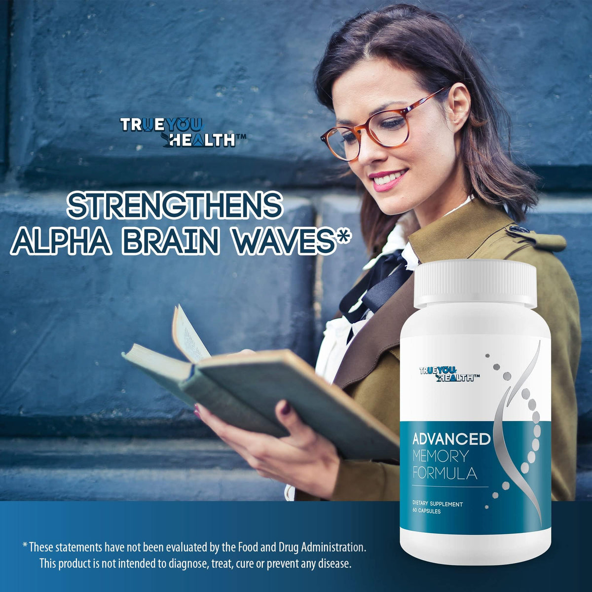 Advanced Memory Formula - by True You Health - Our Best Memory & Brain Formula - Formulated with Ginkgo Biloba and Other Premium Ingredients for Cognitive Performance, Focus, and Clarity True You HealthBuy Supplements Australia