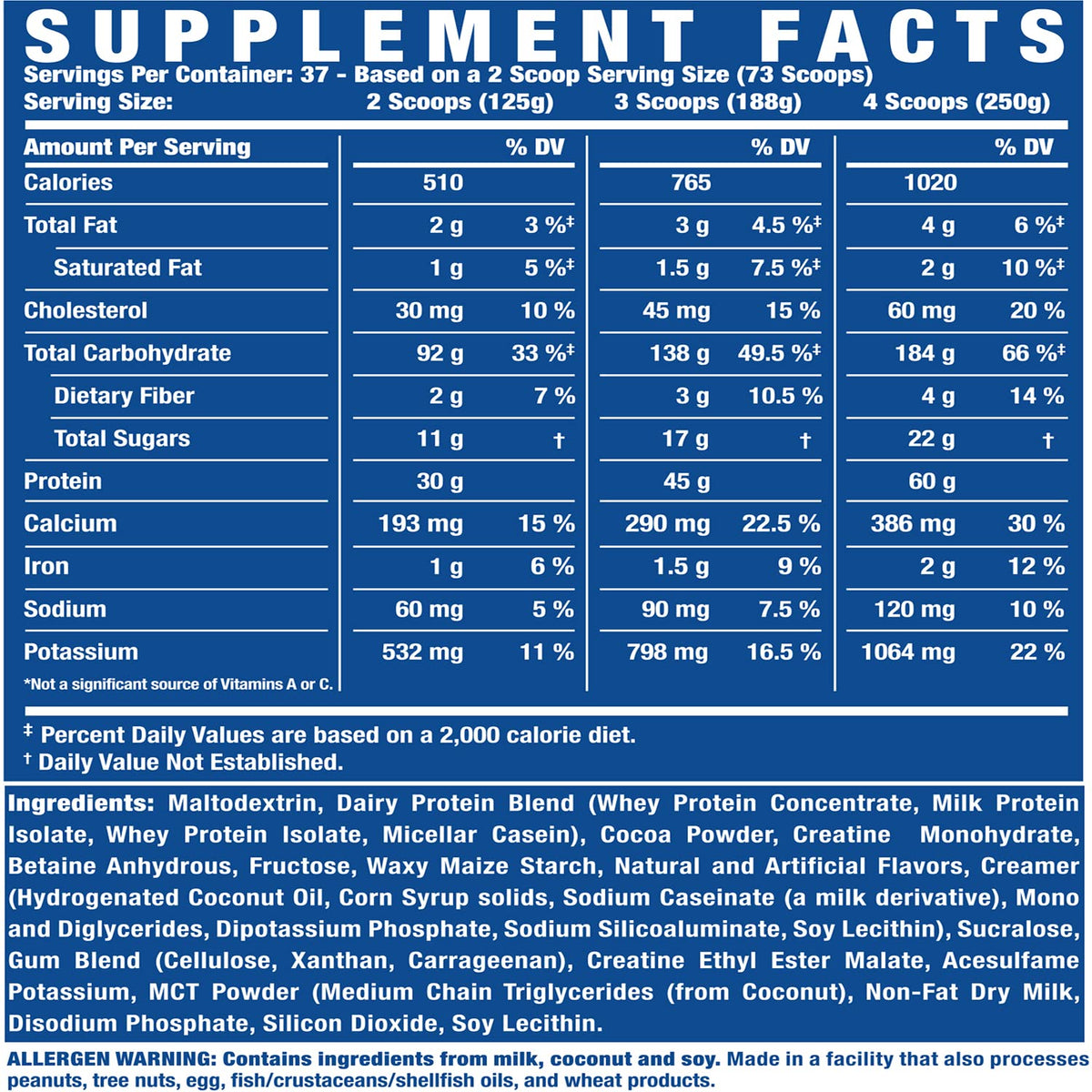 Ronnie Coleman Signature Series King Mass XL Mass Gainer Protein Powder, Muscle Ronnie Coleman Signature SeriesBuy Supplements Australia