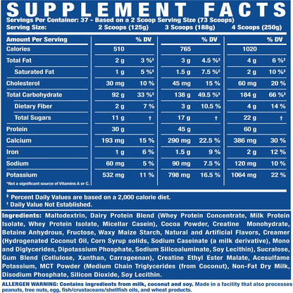 Ronnie Coleman Signature Series King Mass XL Mass Gainer Protein Powder, Muscle Ronnie Coleman Signature SeriesBuy Supplements Australia