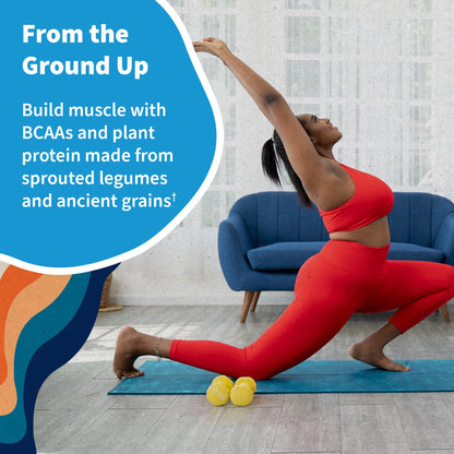 Organic Vegan Vanilla Protein Powder - Garden of Life – 22g Complete Plant Based Raw Garden of LifeBuy Supplements Australia