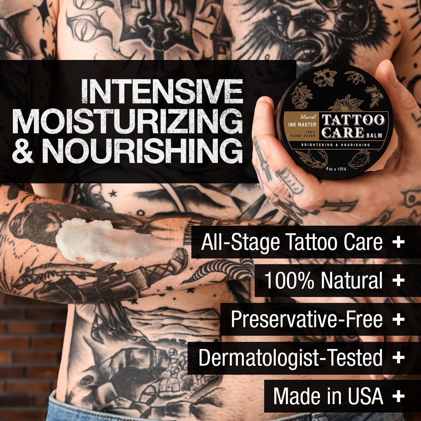 Ebanel Bundle of 5% Lidocaine Numbing Spray and Tattoo Aftercare Healing Balm Ebanel buy supplements Au