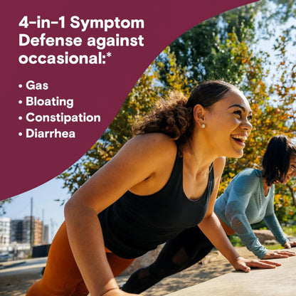 Phillips' Colon Health Daily Probiotic Capsules, 4-in-1 Symptom Defense to help defend against Occasional Gas, Bloating, Constipation, and Diarrhea, Daily Supplement, 60 Count Phillips'Buy Supplements Australia