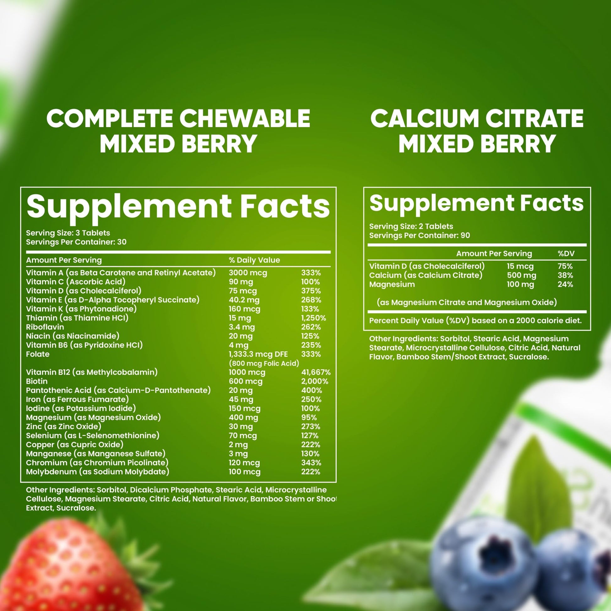 BariSlim Chewable Bariatric Multivitamin Tablets - Specially Formulated Chewable Tablets for Patients After Weight Loss Surgery - Easy to Digest & Great Tasting Fruit Flavors | Pack of 2 BariSlim buy supplements Au
