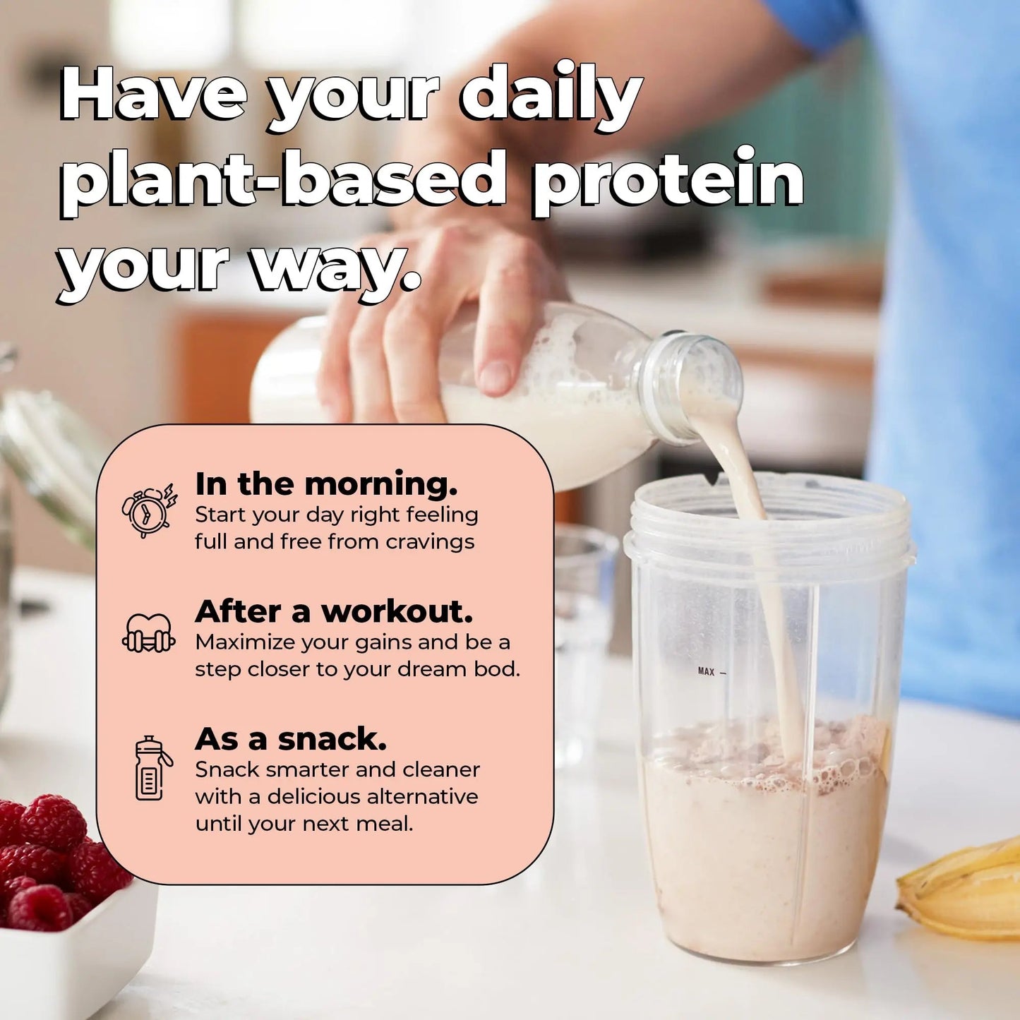 Future Kind Vegan Protein Powder, Vanilla, Pea Plant Protein for Lean Muscle with Iron & Fiber, Whey-Free, Sugar-Free, Soy-Free, Non-Dairy (34 Servings) Future Kind buy supplements Au