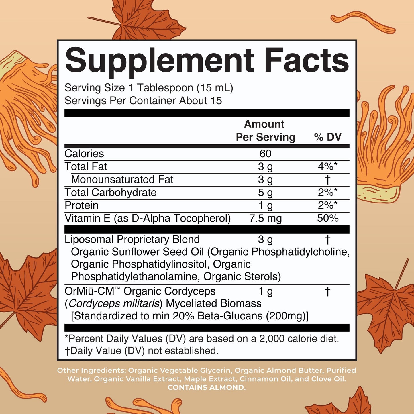 MaryRuth Organics Cordyceps Mushroom Supplement | Ultra Absorption Liposomal | Full Spectrum Mushroom | 200mg Beta-Glucans Per Serving | USDA Organic | Vegan | 7.6 oz | 15 Servings MARYRUTH'SBuy Supplements Australia