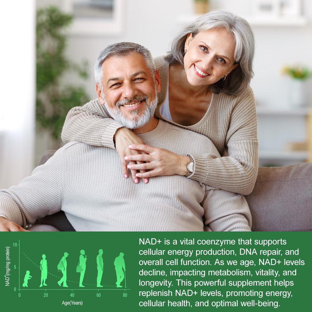 APU.FAIRY NAD Supplement,NAD Nicotinamide Riboside,Extra Strength NAD Alternative Liposomal,Boost NAD & Resveratrol + for Women & Men,Energy Anti-Aging,Cell Regeneration,120 Capsules sack-120 APU.FAIRYBuy Supplements Australia