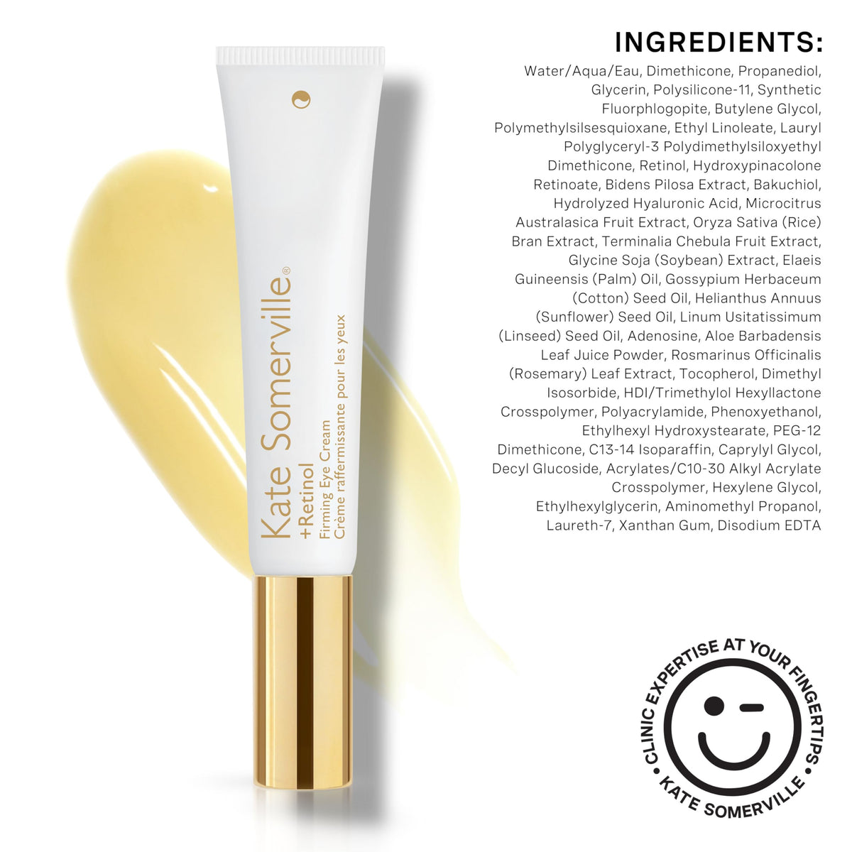 Kate Somerville Retinol Firming Eye Cream – Clinic-Grade Anti-Aging Treatment Proven to Firm, Brighten and Smooth Lines & Wrinkles, 0.5 Fl Oz Kate Somerville buy supplements Au
