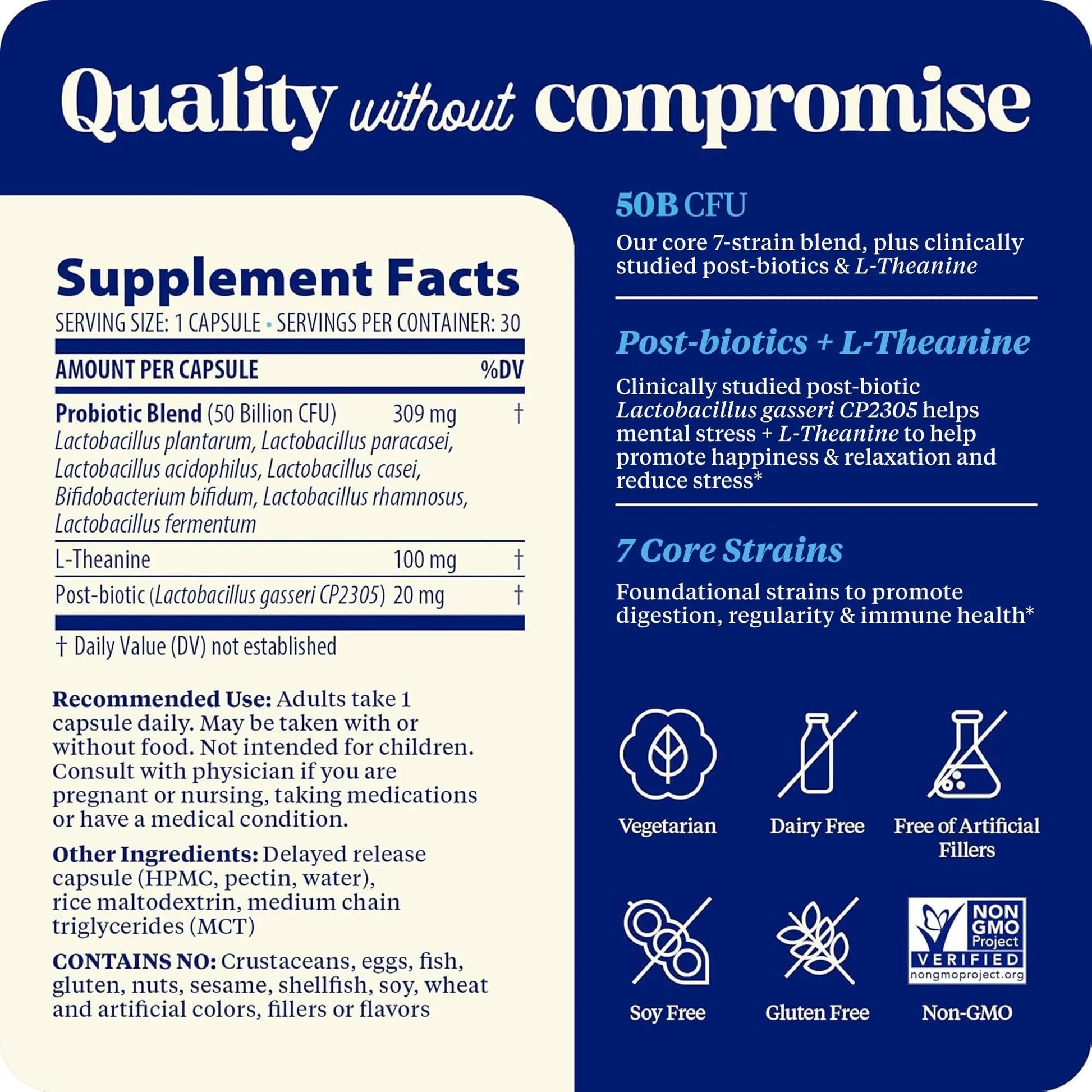 Enzymedica SubCulture Probiotics for Mood, Stress, & Sleep, 50 Billion CFU, Promotes Relaxation, Immune + Digestive Health & Regularity, 30 Count EnzymedicaBuy Supplements Australia