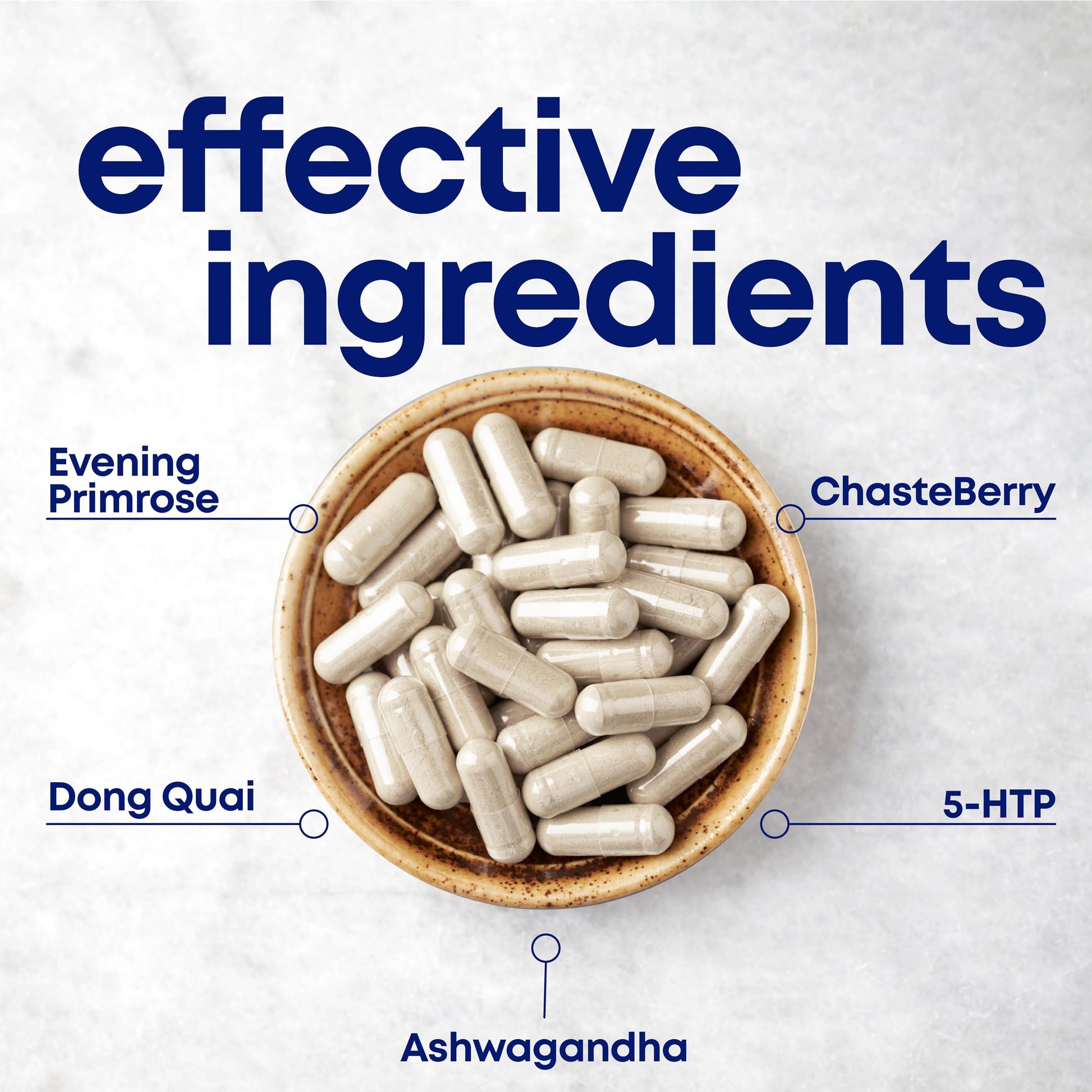 her own PMS, Supports PMS Symptoms, Promotes Positive Mood, Natural Hormone Balance, Helps Relieve Cramping, Hot Flashes Menopause Relief, Gluten and Soy Free, Vegan, 30 Capsules, 30 Servings her ownBuy Supplements Australia