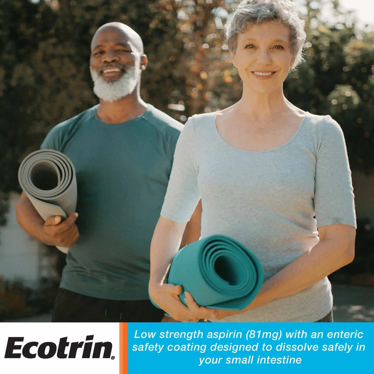 Ecotrin Safety Coated Aspirin Pain Reliever Tablets, Low Strength, NSAID 81mg, 365 ct (Pack of 2) EcotrinBuy Supplements Australia