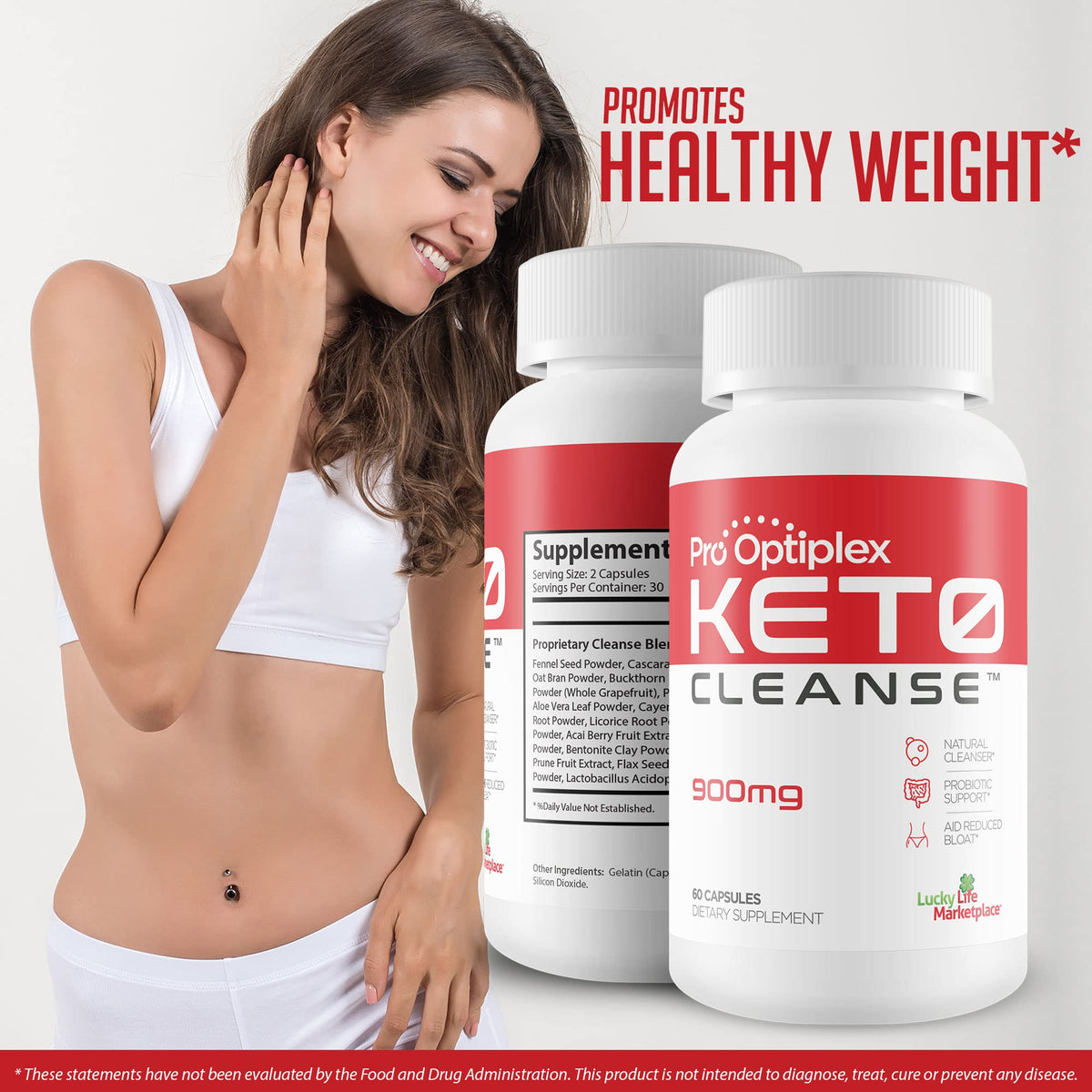Pro Optiplex Keto Cleanse - Cleanse & Detox Naturally - Herbal Keto Cleanse with Probiotic healthsupps.co.ukBuy Supplements Australia
