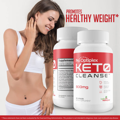 Pro Optiplex Keto Cleanse - Cleanse & Detox Naturally - Herbal Keto Cleanse with Probiotic healthsupps.co.ukBuy Supplements Australia
