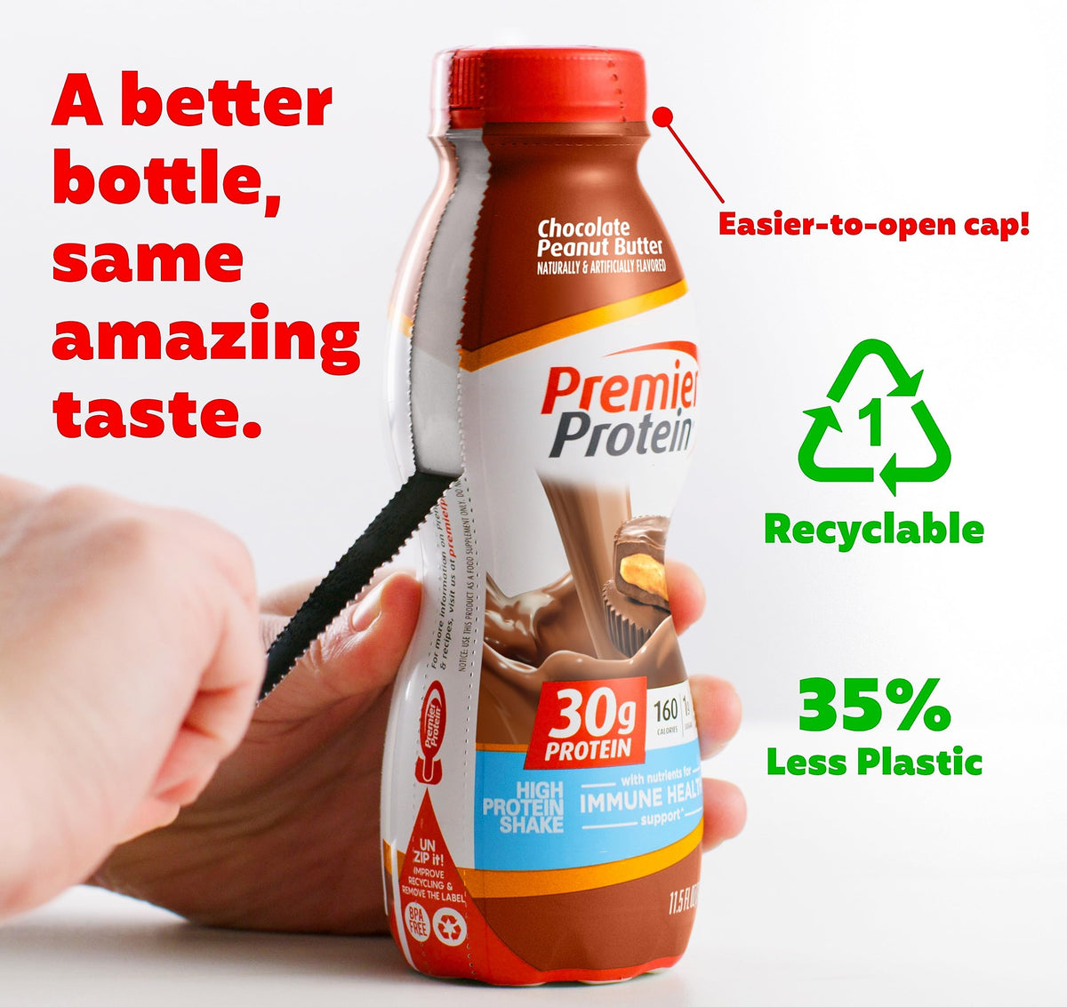 Premier Protein Powder, Chocolate Milkshake, 30g Protein, 1g Sugar, 100% Whey Protein Premier ProteinBuy Supplements Australia