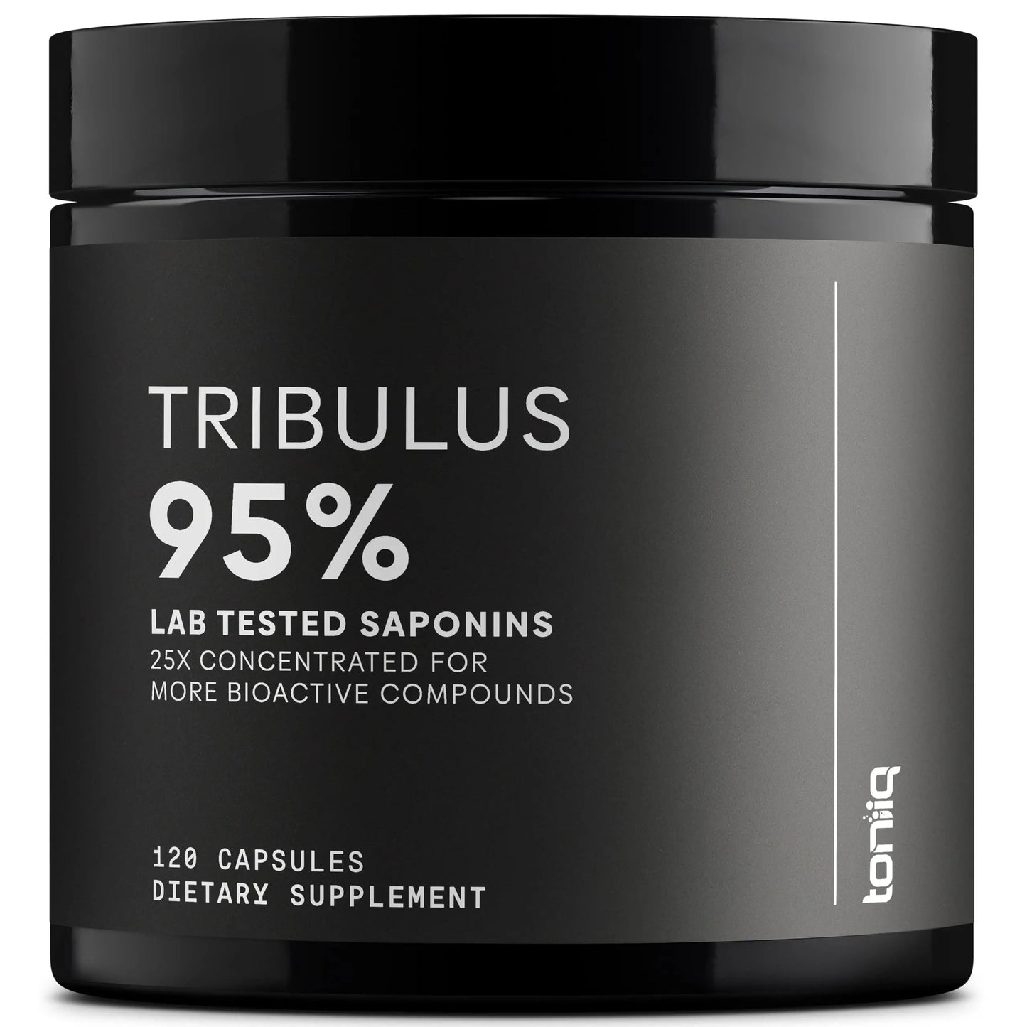 Toniiq Tribulus Terrestris for Men - Ultra High Potency 25:1 Extract with 95% Saponins - 1300mg Pure & Concentrated Formula - Third-Party Lab Tested for Purity & Quality - 120 Capsules Toniiq buy supplements Au