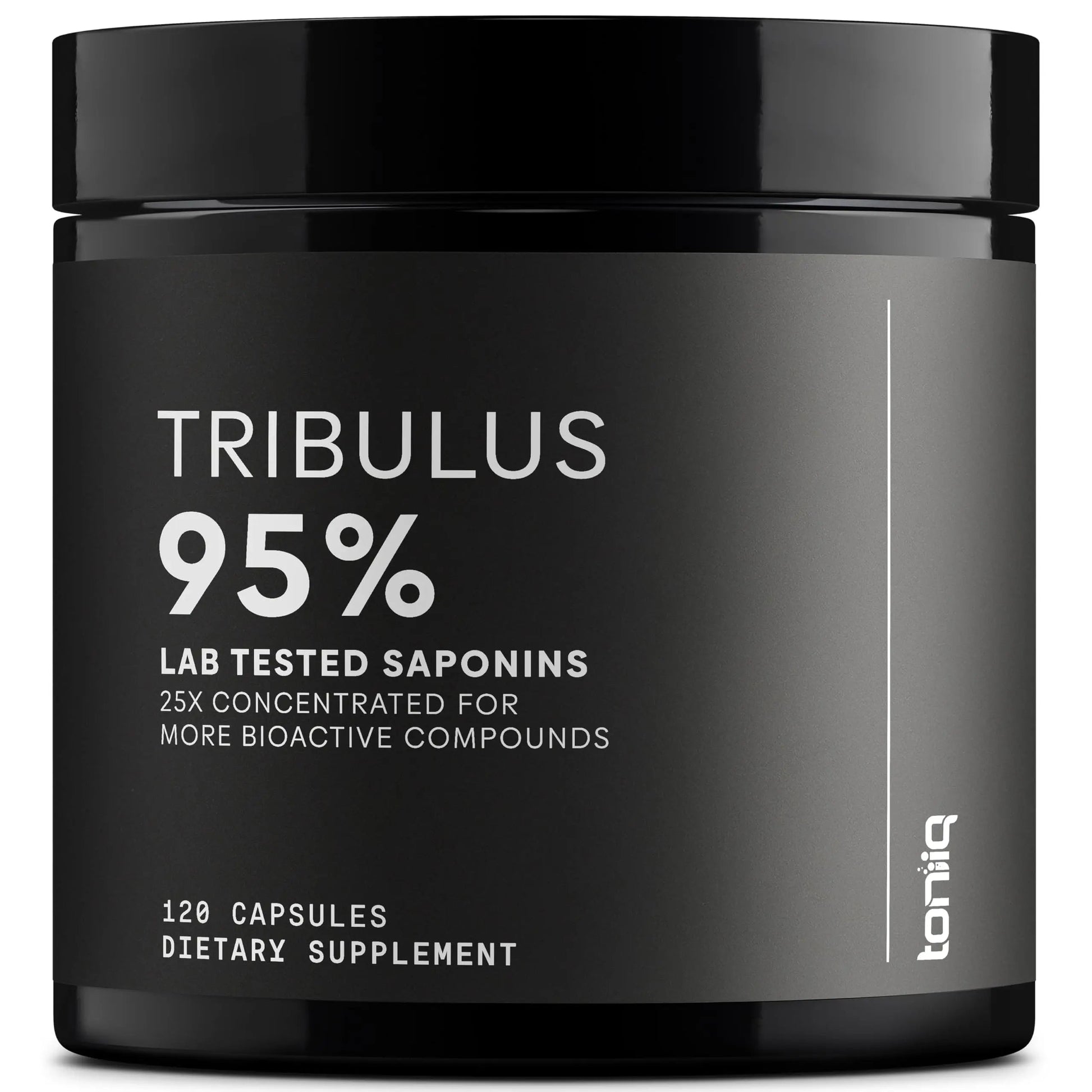 Toniiq Tribulus Terrestris for Men - Ultra High Potency 25:1 Extract with 95% Saponins - 1300mg Pure & Concentrated Formula - Third-Party Lab Tested for Purity & Quality - 120 Capsules Toniiq buy supplements Au