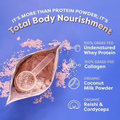 FlavCity Protein Powder Smoothie, Berries & Cream - 100% Grass-Fed Whey Protein FlavCityBuy Supplements Australia