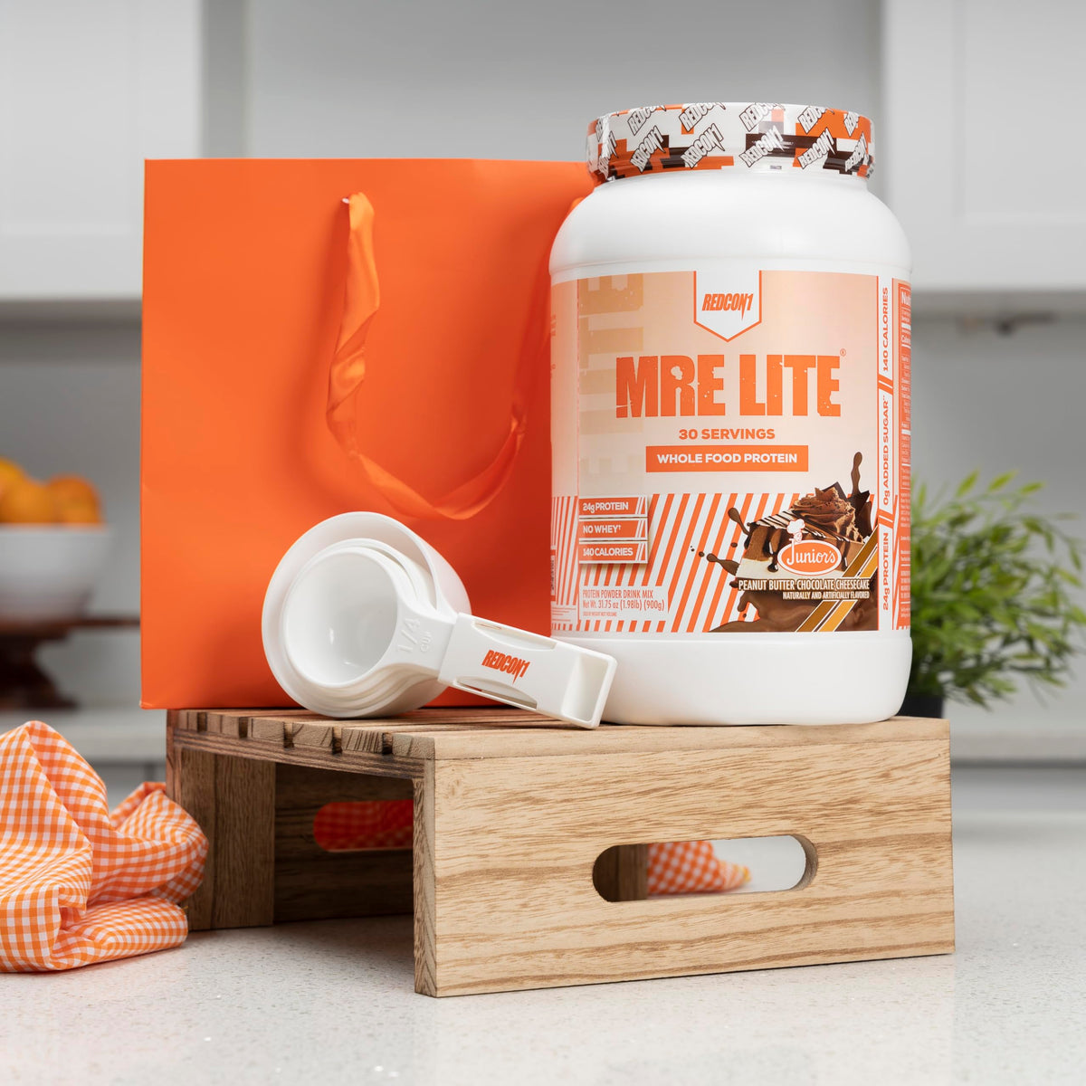 REDCON1 MRE Lite Whole Food Protein Powder, Juniors, Peanut Butter Chocolate REDCON1Buy Supplements Australia